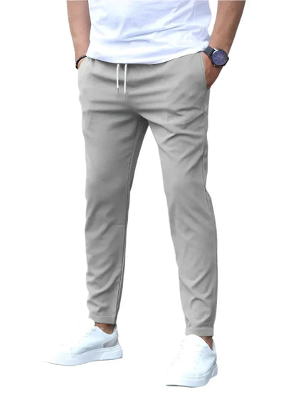 Renato Premium Stretch Pants — Slim Cotton Fit