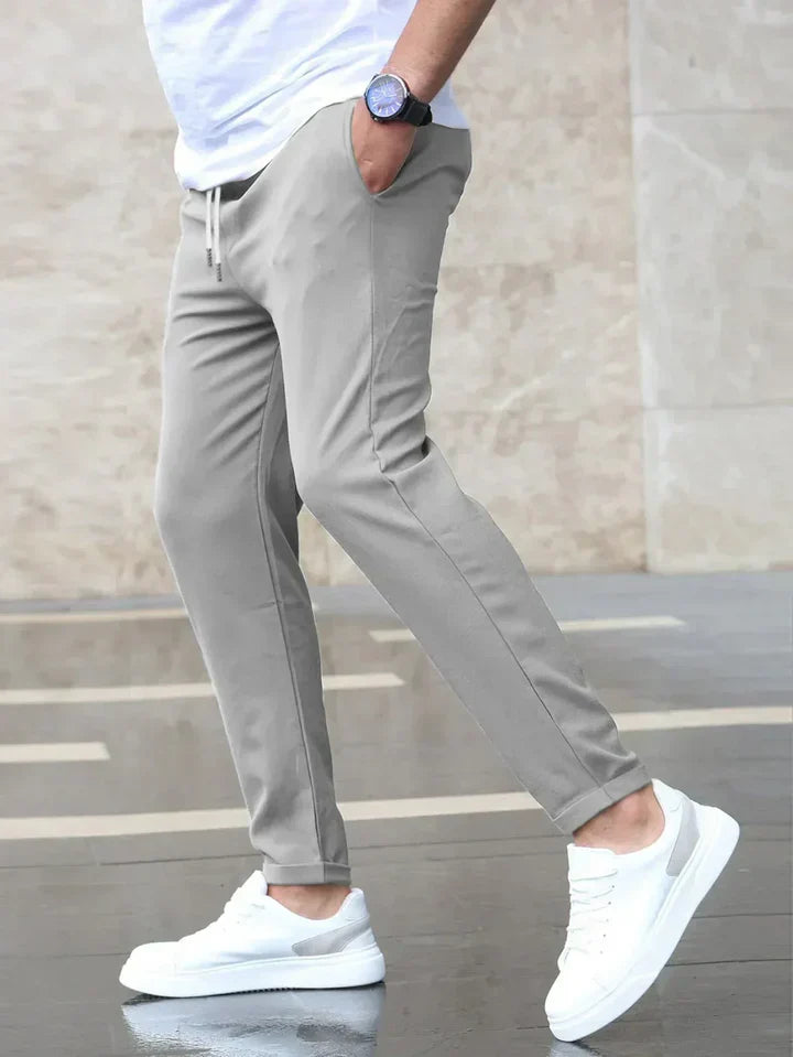 Renato Premium Stretch Pants — Slim Cotton Fit