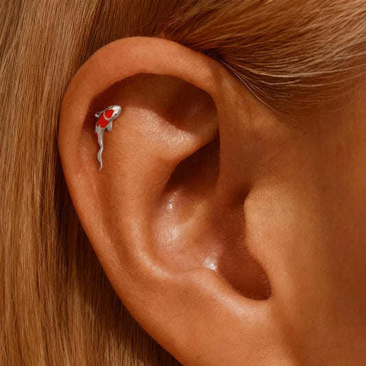 Koi Stud Earrings