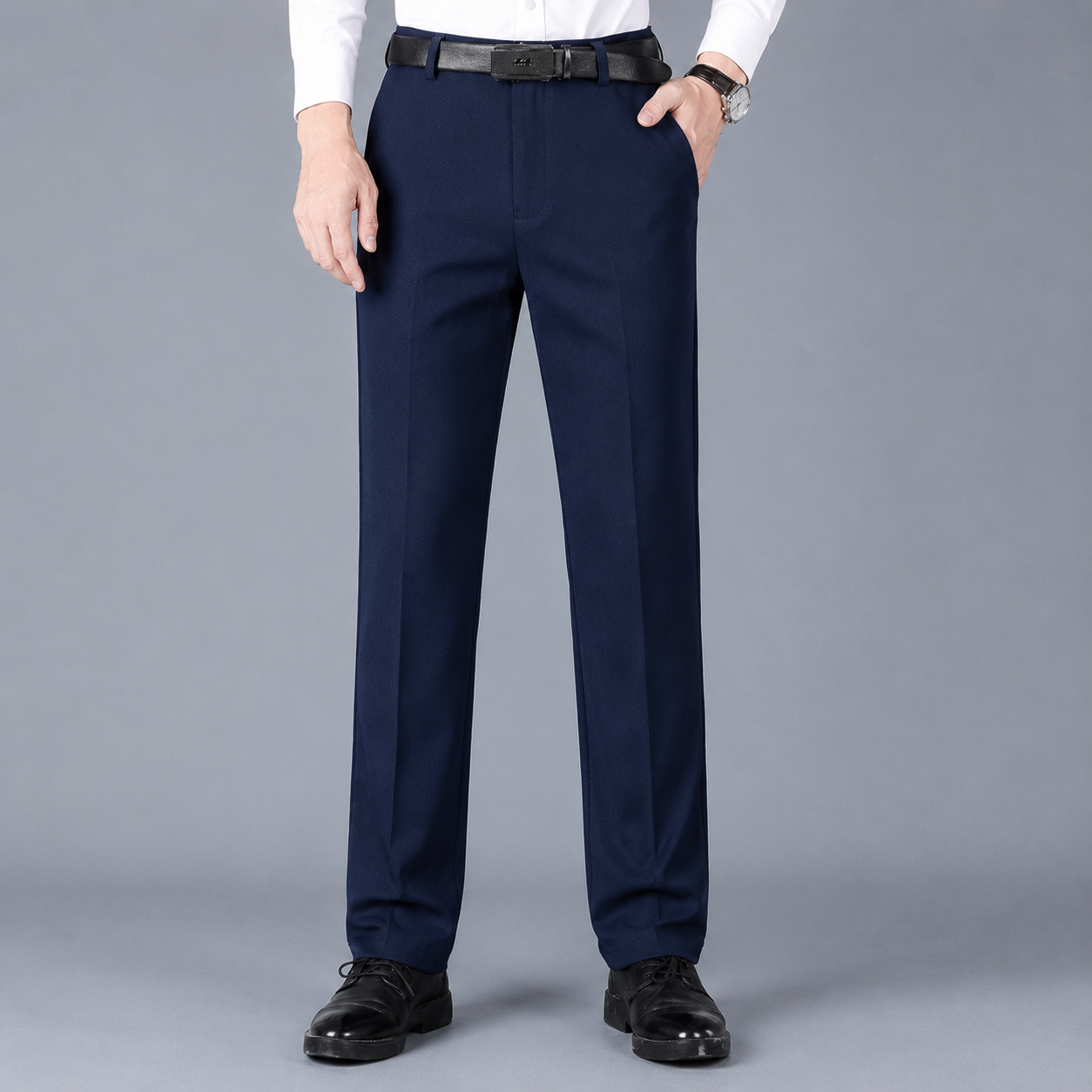Halvard — Classic High-Stretch Casual Trousers