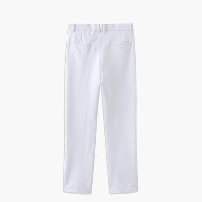 Fitted Pleated Trouser