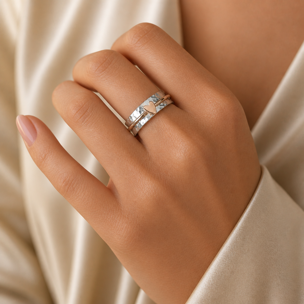 Heart — Silver Heart Ring