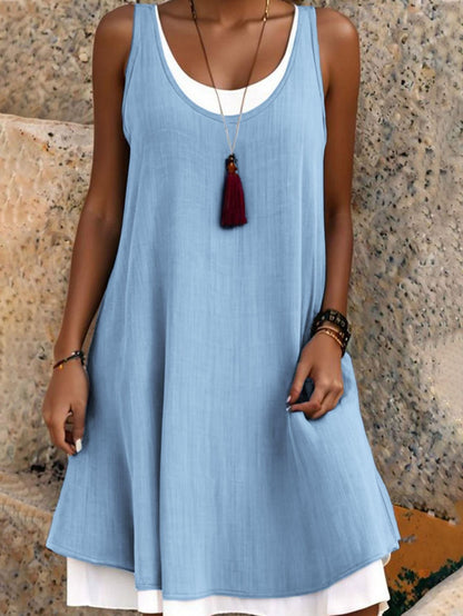 Wisteria — Strapless Summer Layering Dress
