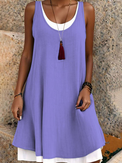 Wisteria — Strapless Summer Layering Dress