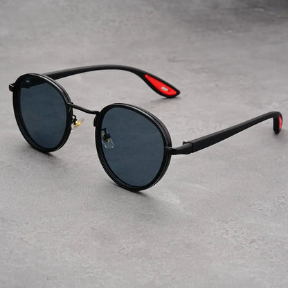 Carson Rift — Vintage Round Sunglasses