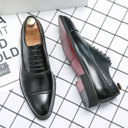 Elegant Oxford Shoes — Premium Leather Classic