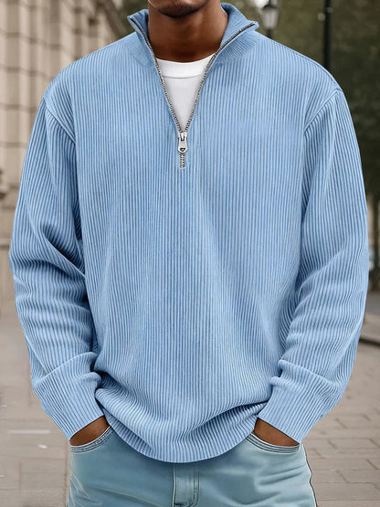 Calix — Men's Half-Zip Knit Pullover