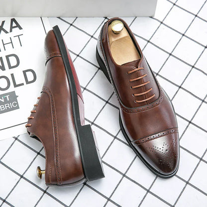 Elegant Oxford Shoes — Premium Leather Classic