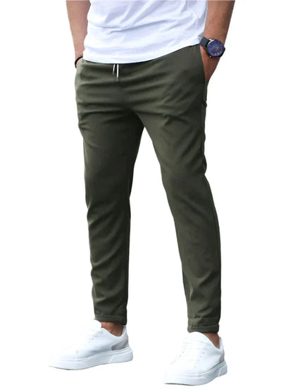 Renato Premium Stretch Pants — Slim Cotton Fit