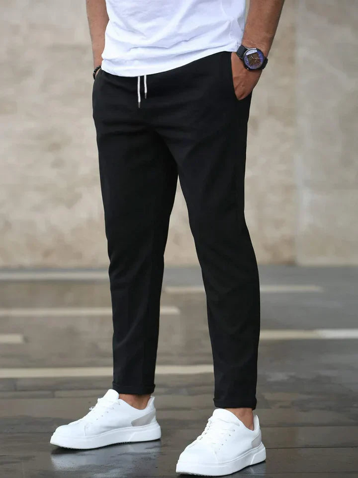 Renato Premium Stretch Pants — Slim Cotton Fit