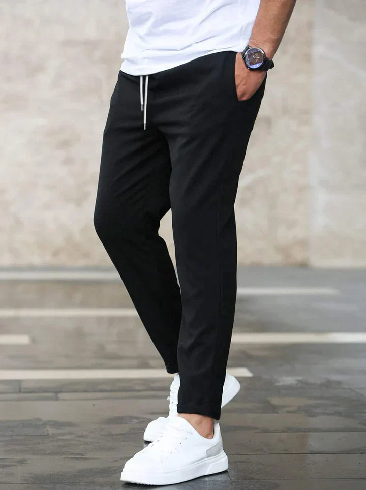 Renato Premium Stretch Pants — Slim Cotton Fit