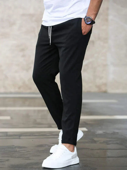 Renato Premium Stretch Pants — Slim Cotton Fit