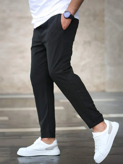 Renato Premium Stretch Pants — Slim Cotton Fit