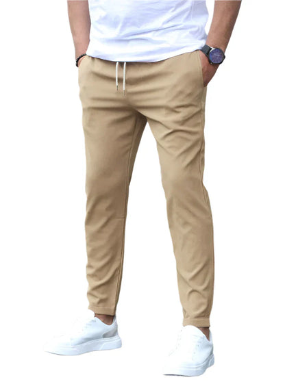 Renato Premium Stretch Pants — Slim Cotton Fit