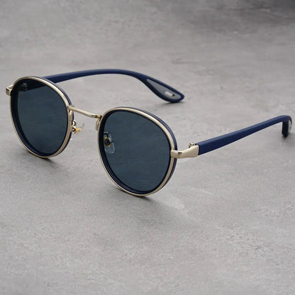 Carson Rift — Vintage Round Sunglasses