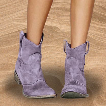 Carlotta — Suede Ankle Boots for Women