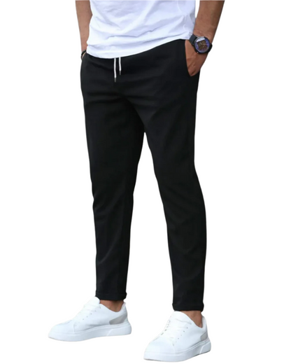 Renato Premium Stretch Pants — Slim Cotton Fit