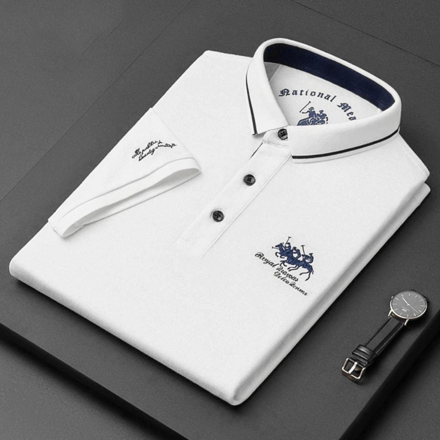 Verlino — Men's Comfort Polo, Buy 1 Get 1 Free