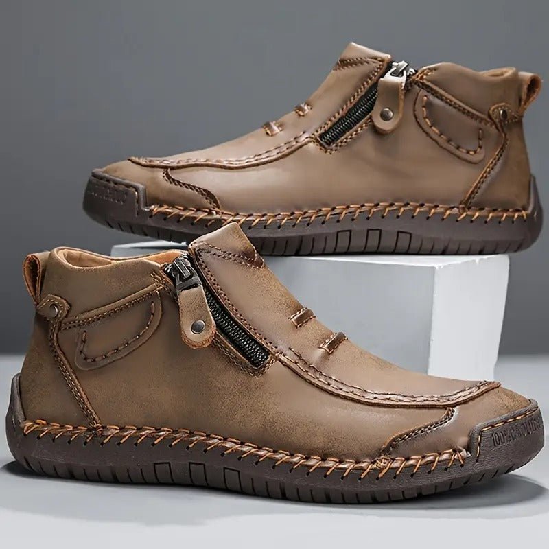 Dumont Men's Zip-Entry Shoe — Comfort Support