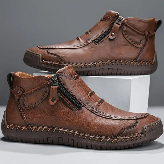 Dumont Men's Zip-Entry Shoe — Comfort Support