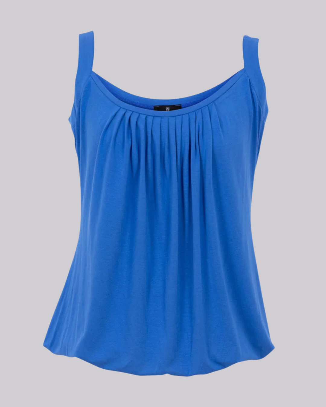 Pleated Sleeveless Top