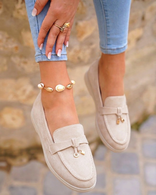 Élora — Cushioned Suede Loafer