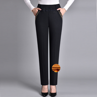 Women's Jeans — Elasticated Side-Pocket