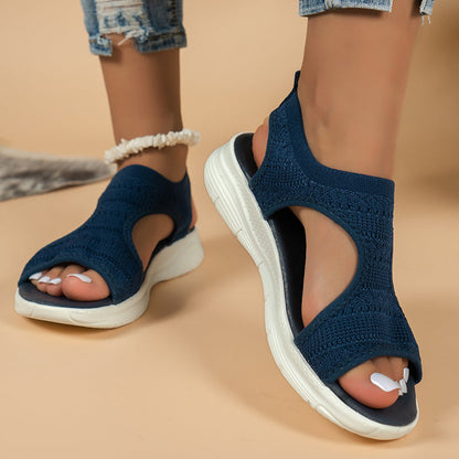 Isöle — Breathable Open-Toe Flat Comfort Sandals