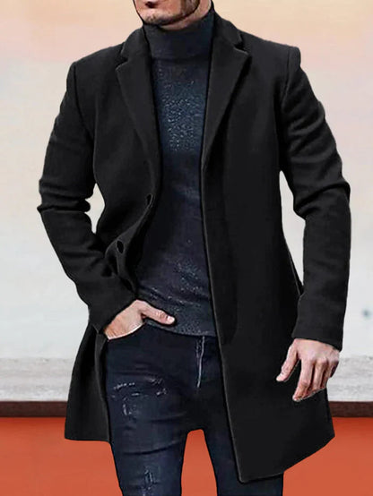 Single-Breasted Buckle Jacket