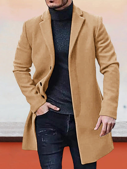 Single-Breasted Buckle Jacket