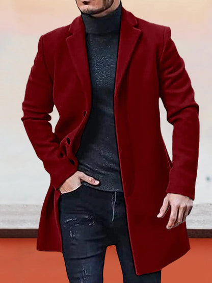 Single-Breasted Buckle Jacket