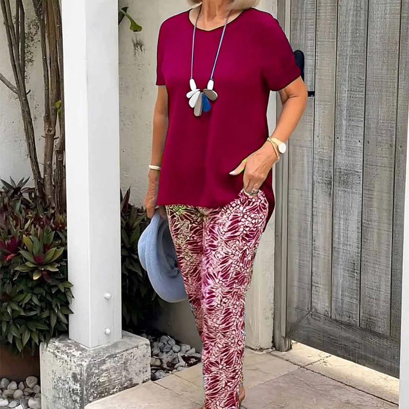 Maria Printed Two-Piece Co-ord