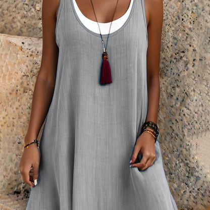 Wisteria — Strapless Summer Layering Dress