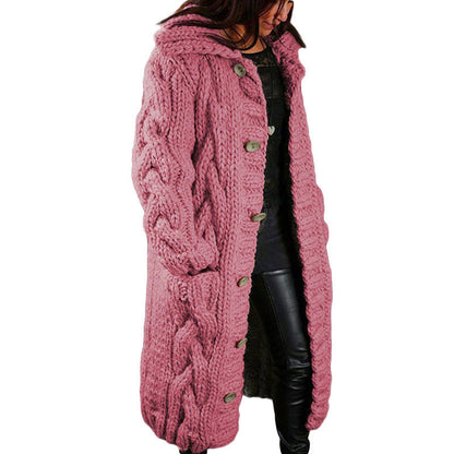Ondine — Chunky Knit Cardigan Coat