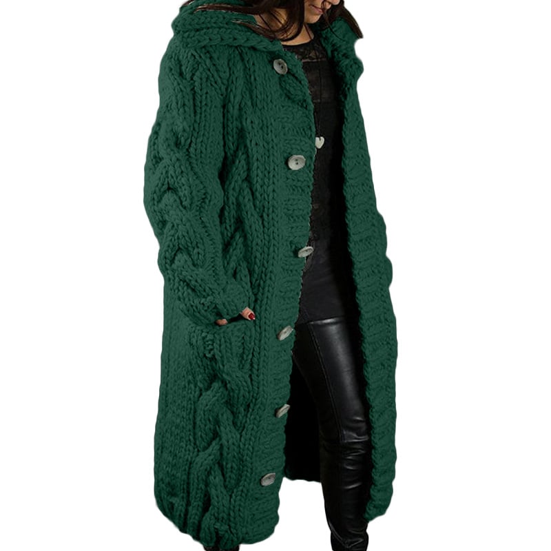 Ondine — Chunky Knit Cardigan Coat