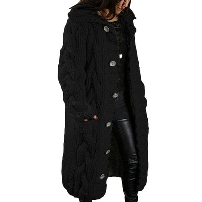 Ondine — Chunky Knit Cardigan Coat