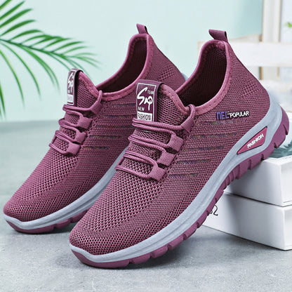 Aurellis — Breathable Cushioned Slip-On Sneakers