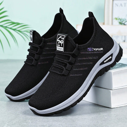 Aurellis — Breathable Cushioned Slip-On Sneakers